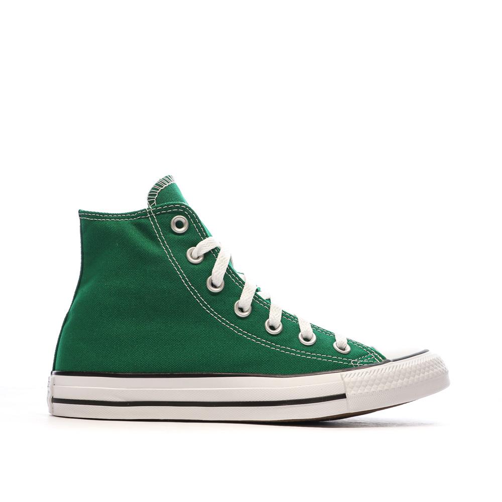 Baskets Vertes Homme Converse Chuck Taylor All Star 164027C vue 2