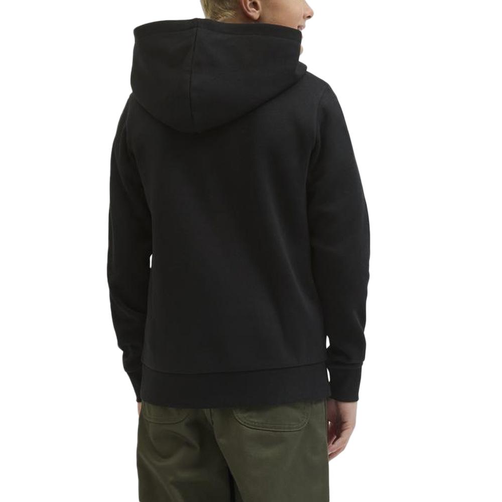 Sweat Noir/Blanc Homme Jack & Jones Makoto vue 2