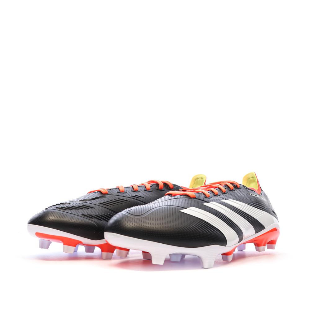 Chaussures de Foot Noires Homme Adidas Predator League FG vue 6