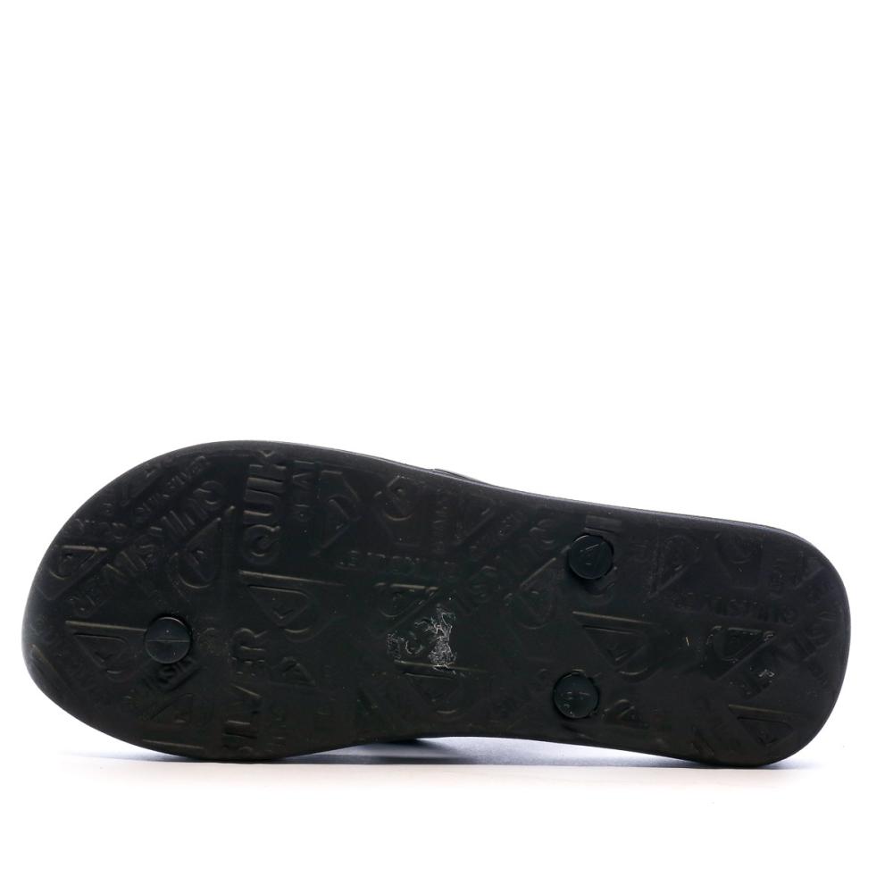 Tongs Noir Homme Quiksilver Molokai Jungle Swell vue 2