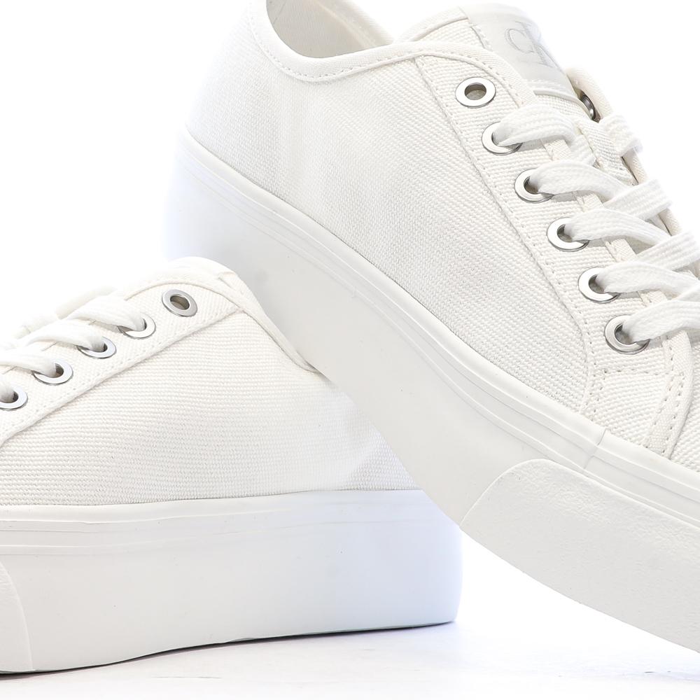 Baskets Blanches Femme Calvin Klein Jeans Vulc vue 7