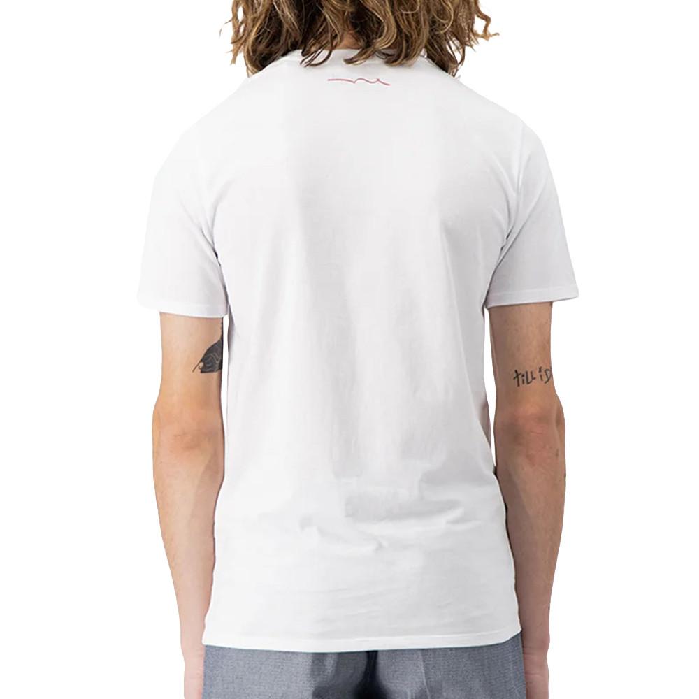 T-shirt Blanc Homme Teddy Smith Basic Mc vue 2