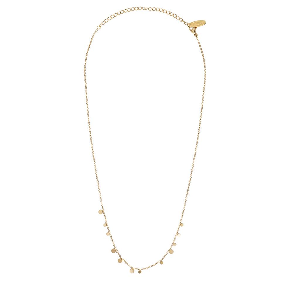 Collier Doré Femme Clio Blue CO0046 pas cher