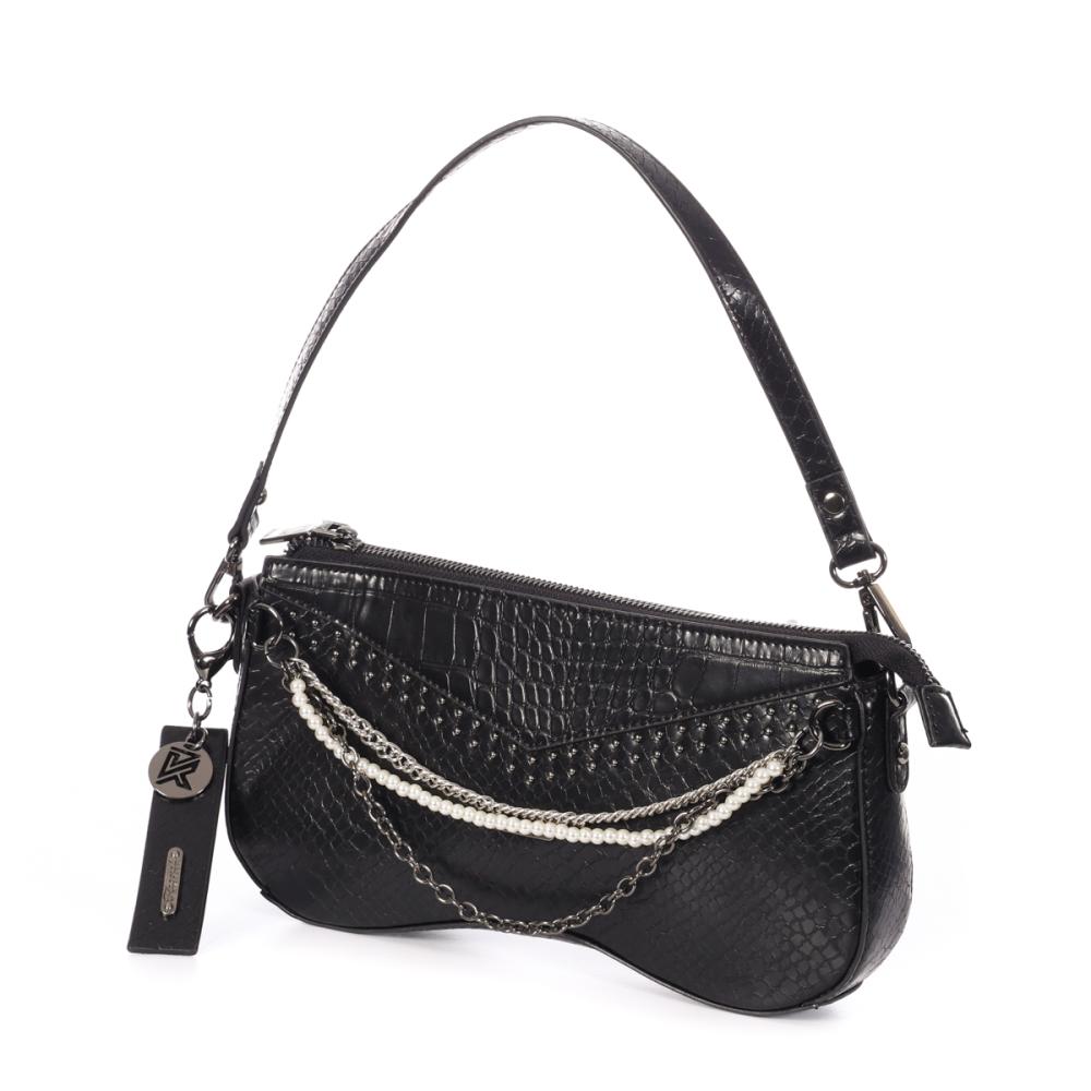 Sac à Bandoulière Noir Femme Kaporal NANDY vue 3