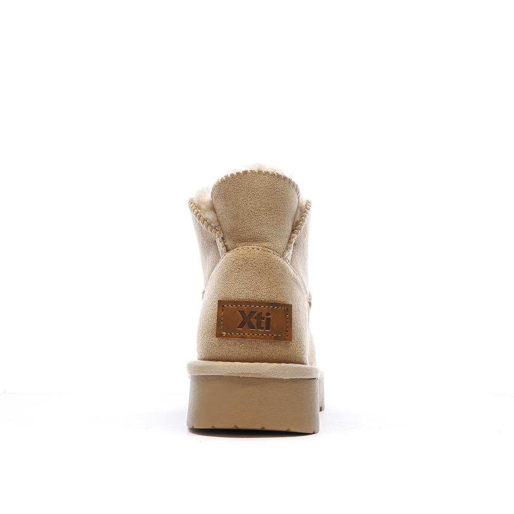 Boots Beige Fille/Femme Xti Fille Ankle vue 3