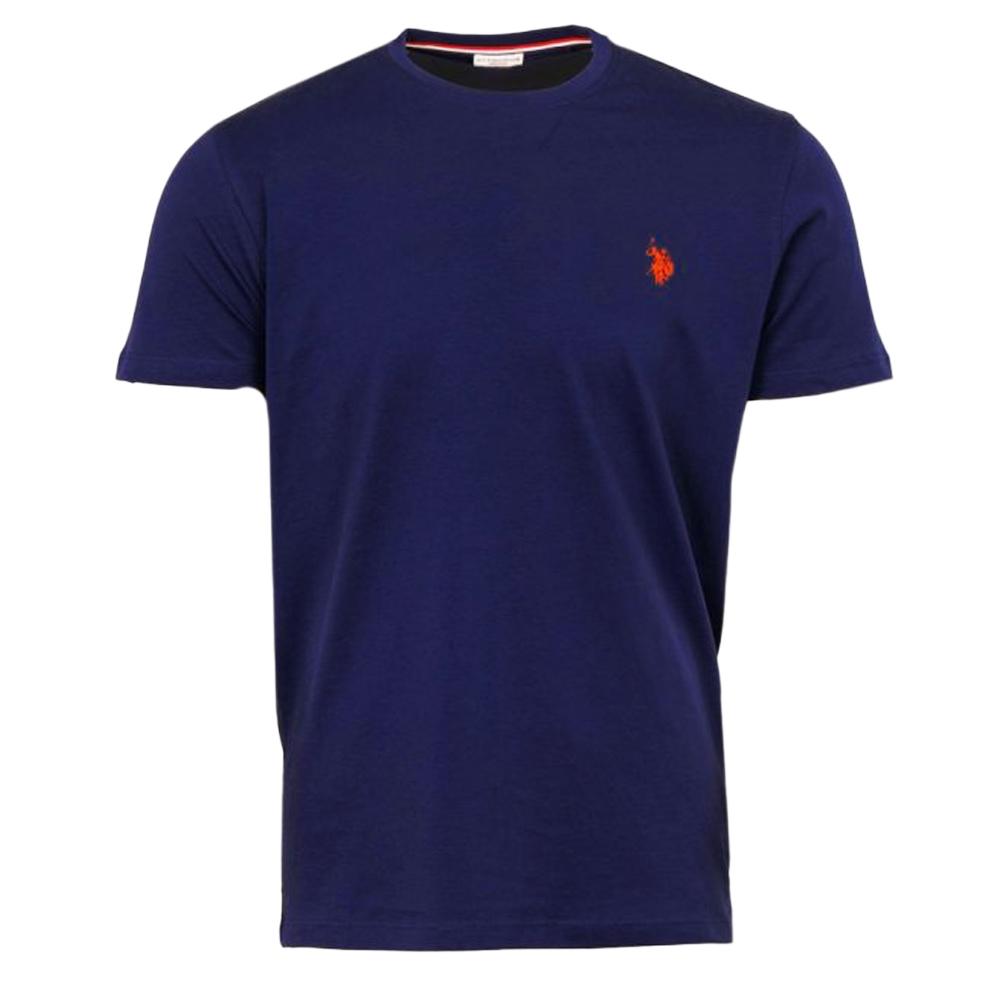 T-Shirt Marine Homme US Polo ASSN Mick pas cher