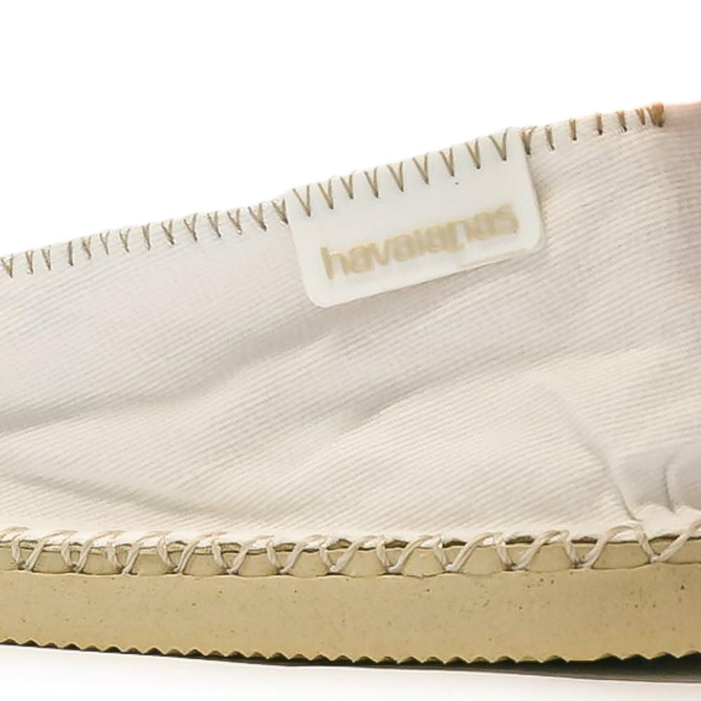Espadrilles Blanche Fille Havaianas Origine Ballerina vue 7