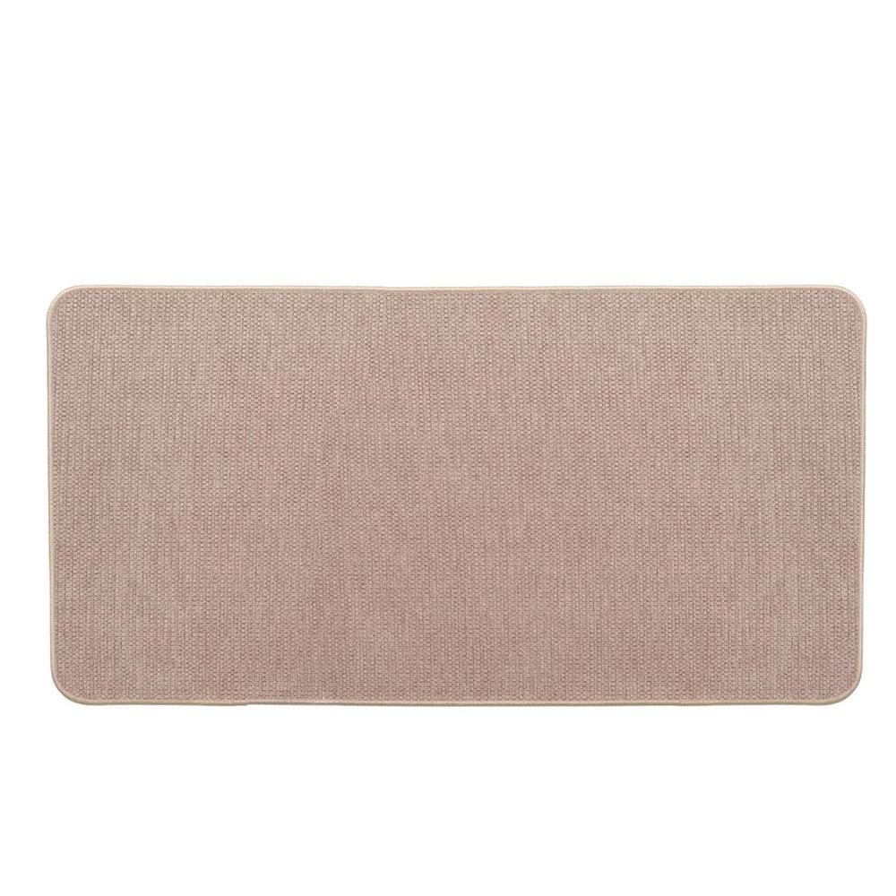 Tapis Beige Luance 45x80cm Velours pas cher