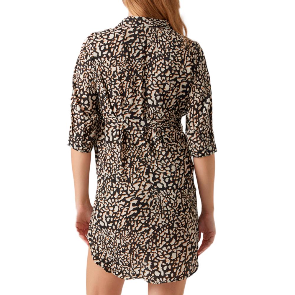 Robe Noir/Marron Femme Vero Moda Maternity Maya Poel vue 2