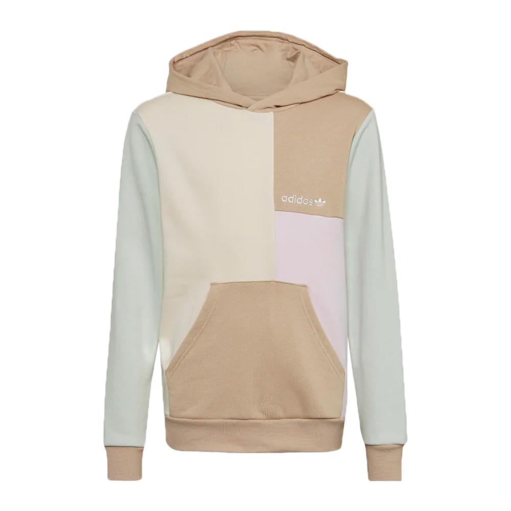 Sweat à Capuche Beige Fille Adidas Hoodie pas cher