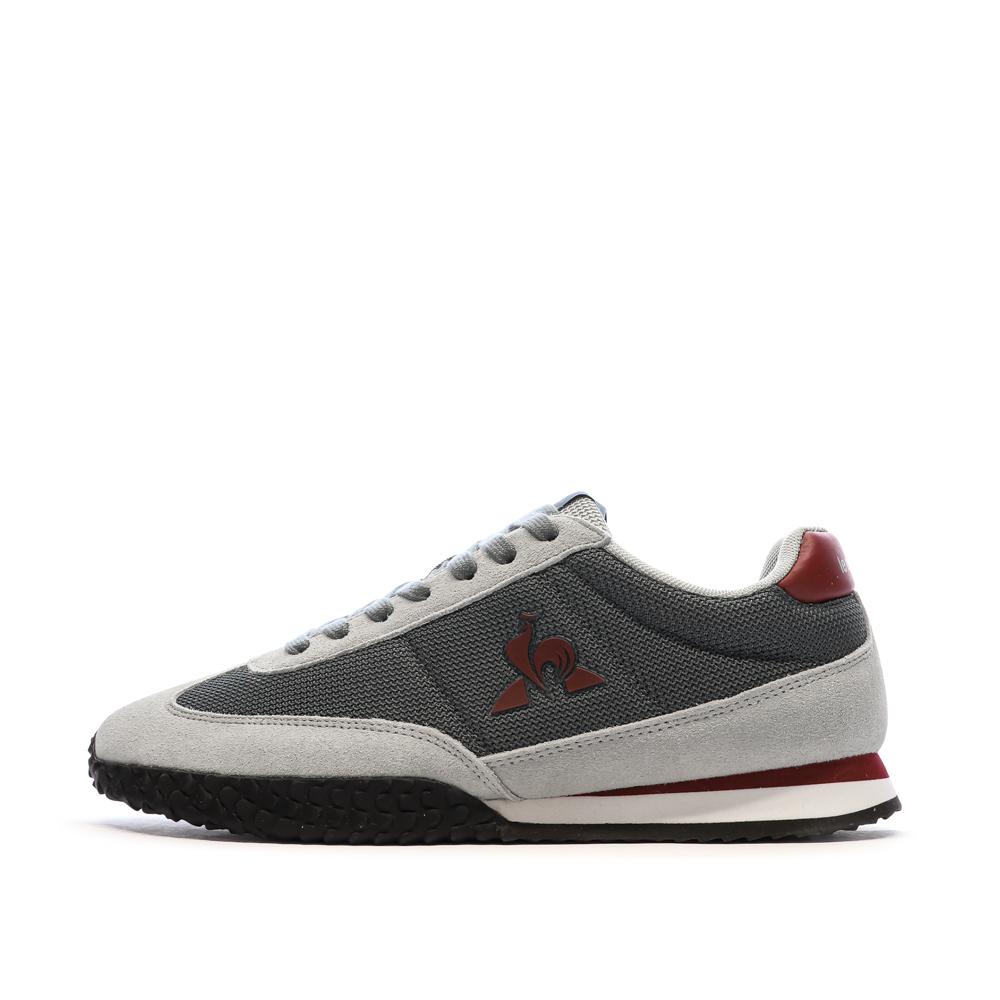 Baskets Grises Homme Le Coq Sportif Veloce I Dark pas cher