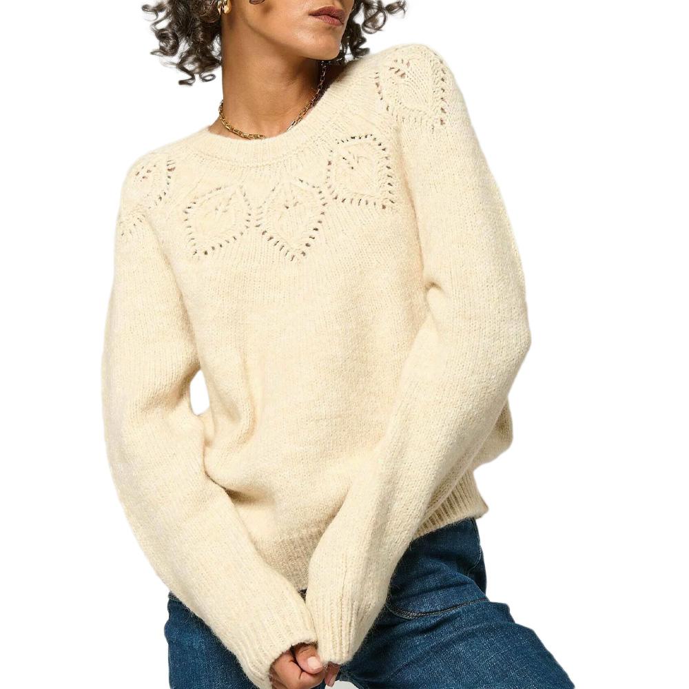 Women's Beige Sweater Kaporal MUSE affordable