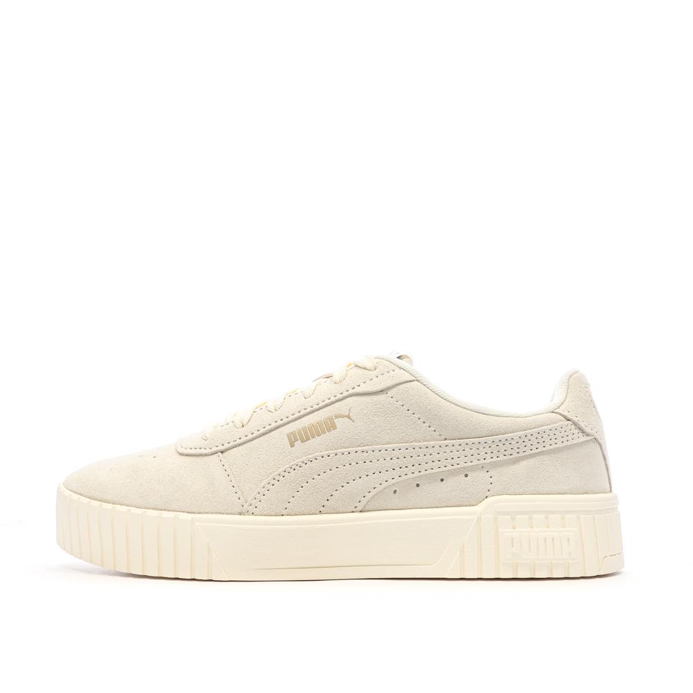 Baskets Beiges Femme Puma Carina 2.0 pas cher