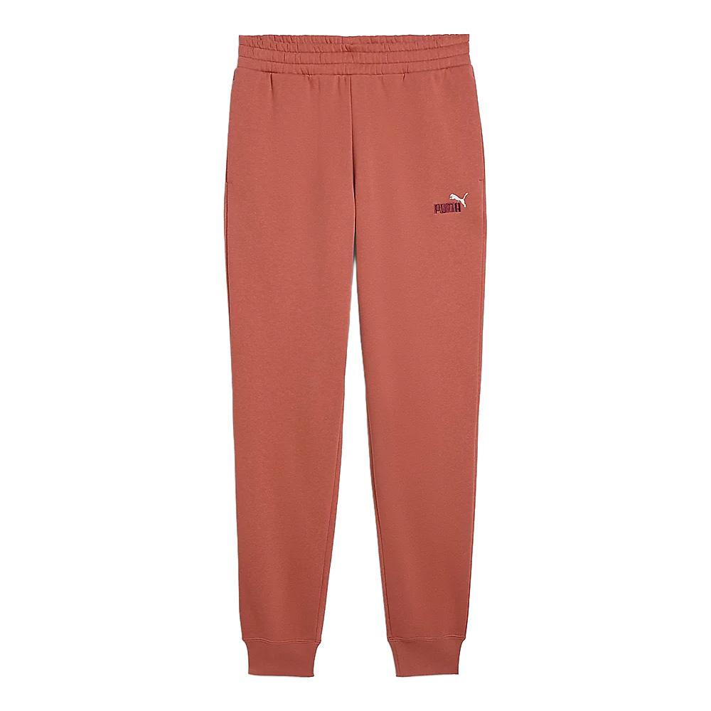 Jogging Rouge Homme Puma Logo Essentials pas cher