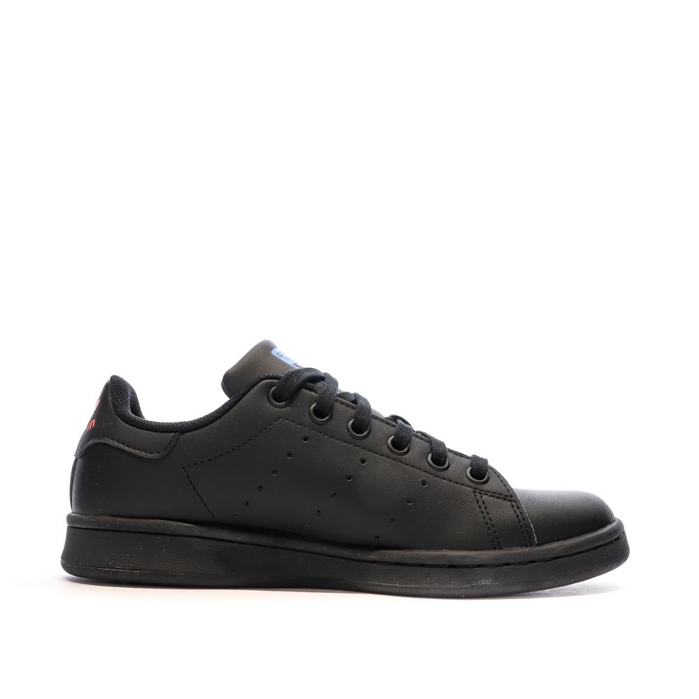 Baskets Noir Femme Adidas Stan Smith GY4245 vue 2