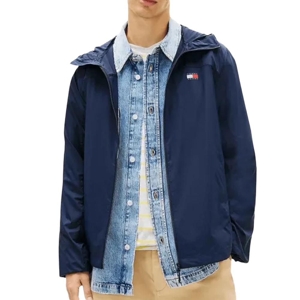 Veste Marine Homme Tommy Hilfiger Outdoor Shell pas cher