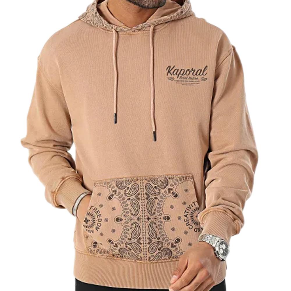 Sweat Marron Homme Kaporal ROHAN pas cher