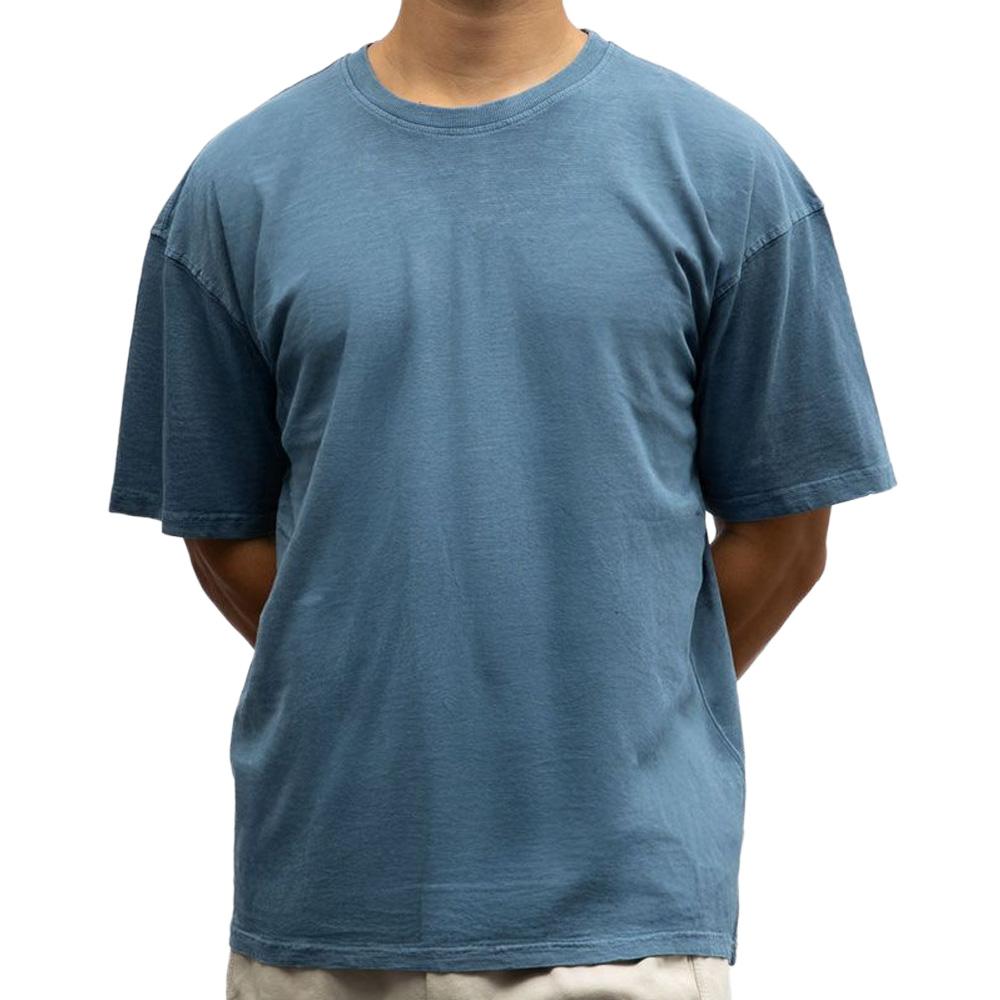 T-Shirt Bleu Homme Paname Brothers Uniclo pas cher