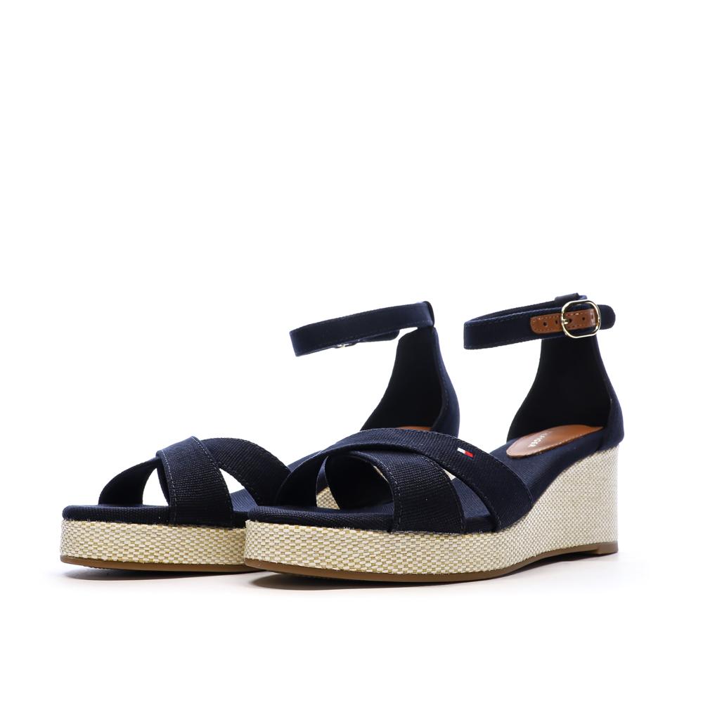 Sandales Marine Femme Tommy Hilfiger Flag Criss-cros vue 6
