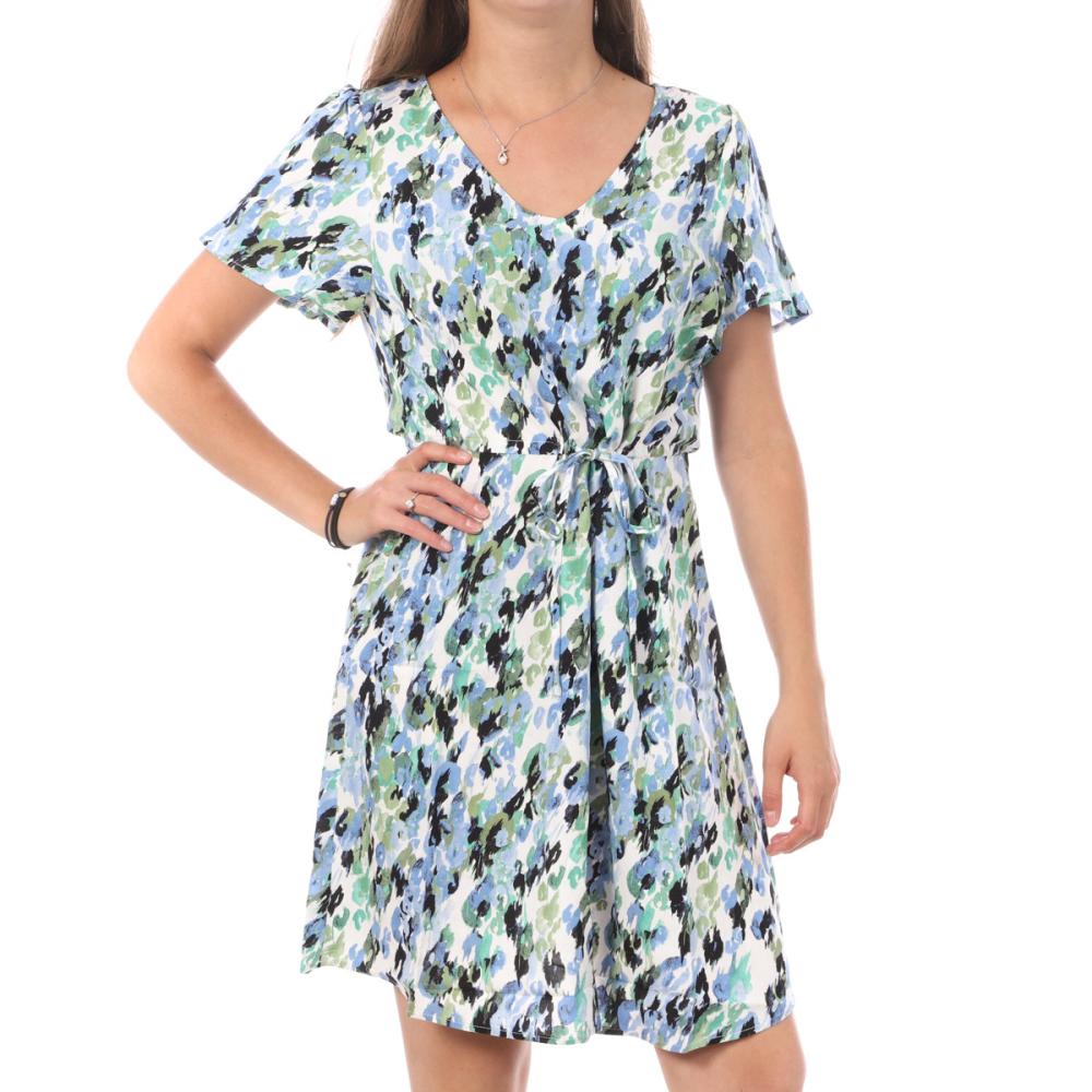 Robe Blanche Bleu a Motifs Femme Vero Moda Easy Espace des marques