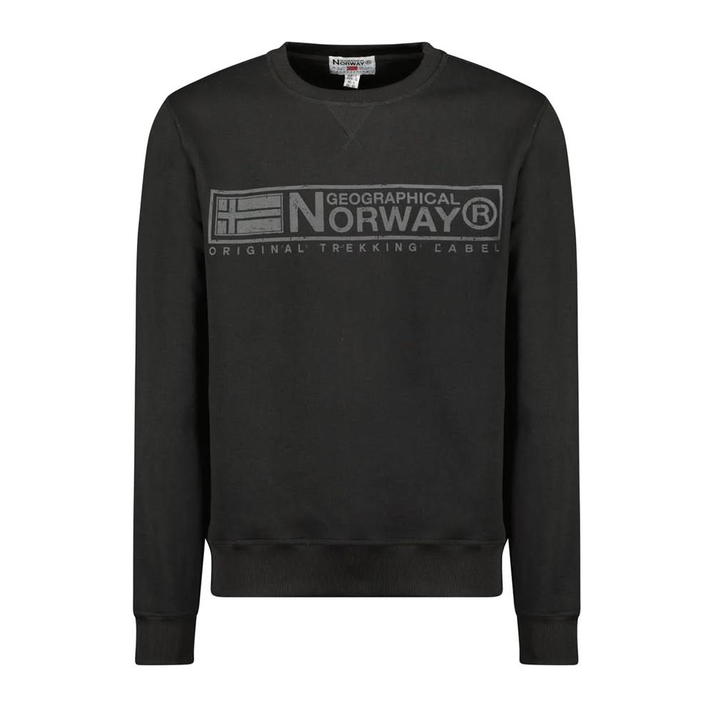 Sweat Noir Homme Geographical Norway Gantoine pas cher
