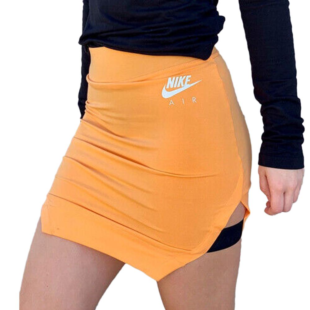 Jupe Orange Femme Nike Air pas cher