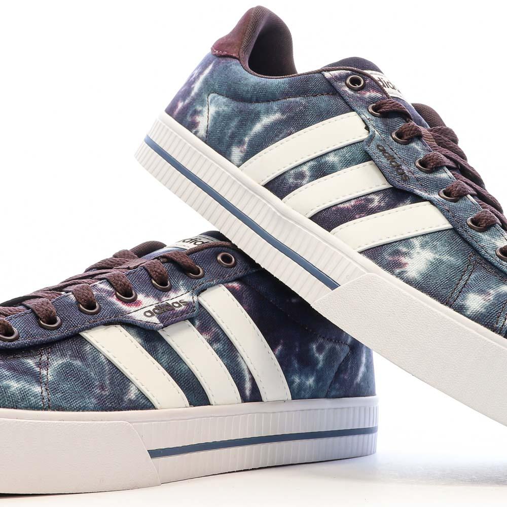 Baskets Marine/Bordeaux Homme Adidas Daily 3.0 vue 7