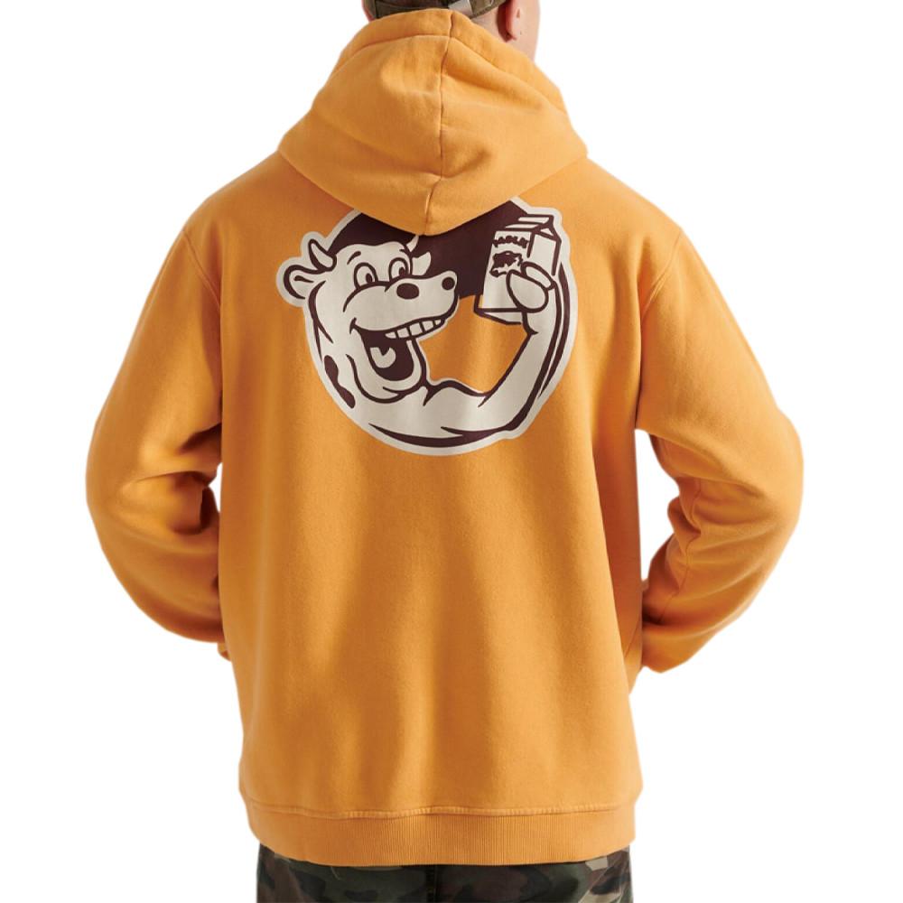 Sweat à capuche Jaune Homme Superdry Workwear vue 2