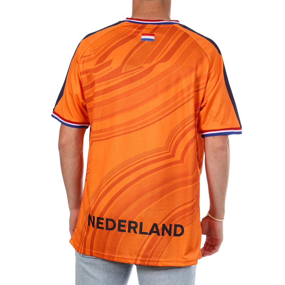 Pays-Bas Maillot Supporter Orange Mixte Sport Zone vue 2