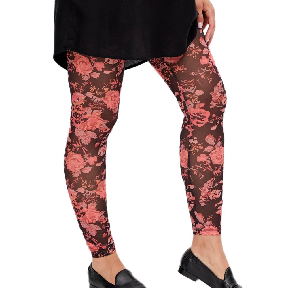 Legging de Grossesse Rouge Femme Mamalicious Mesh pas cher