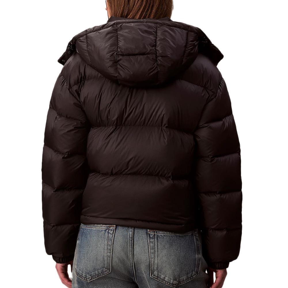 Doudoune Noire Femme Calvin Klein Jeans Essential Midweight vue 2