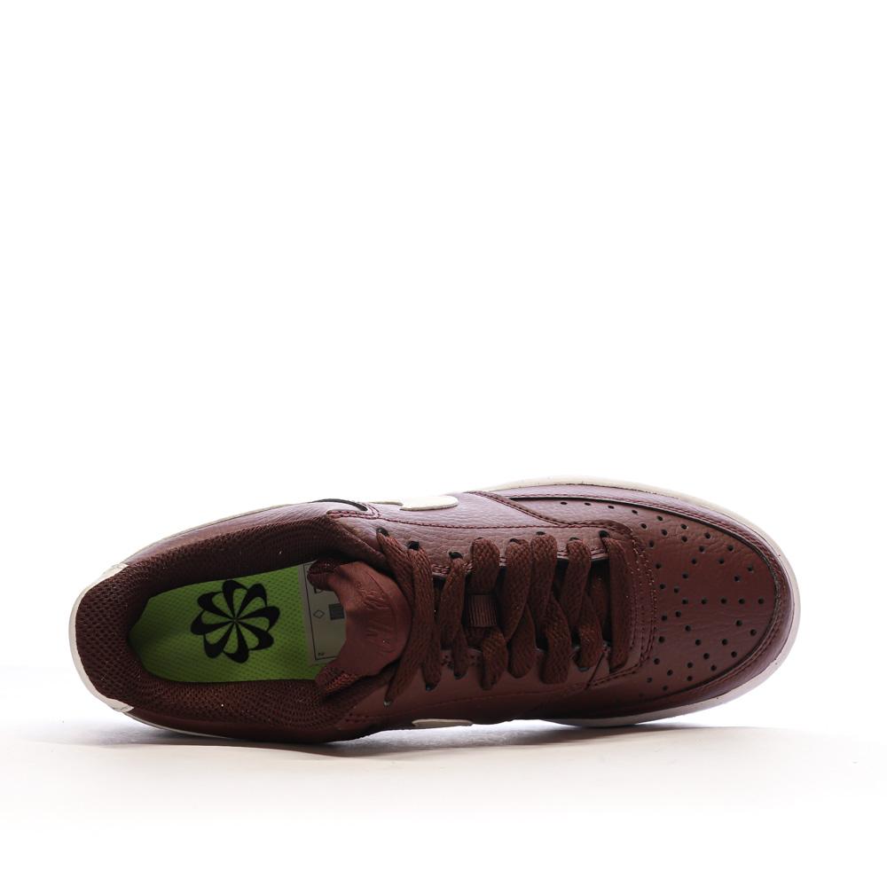 Baskets Bordeaux Femme Nike Court Vision vue 4
