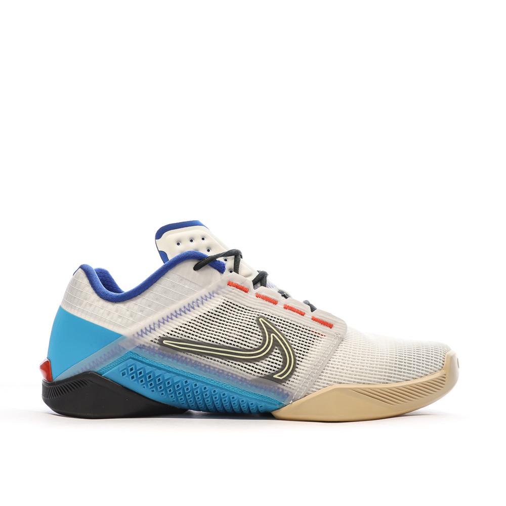 Chaussures d'Entraînement Beige/Bleu Homme Nike Zoom Metcon vue 2