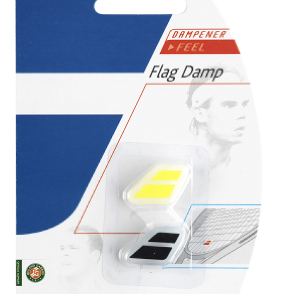 Antivibratoire jaune Flag Damp Babolat pas cher