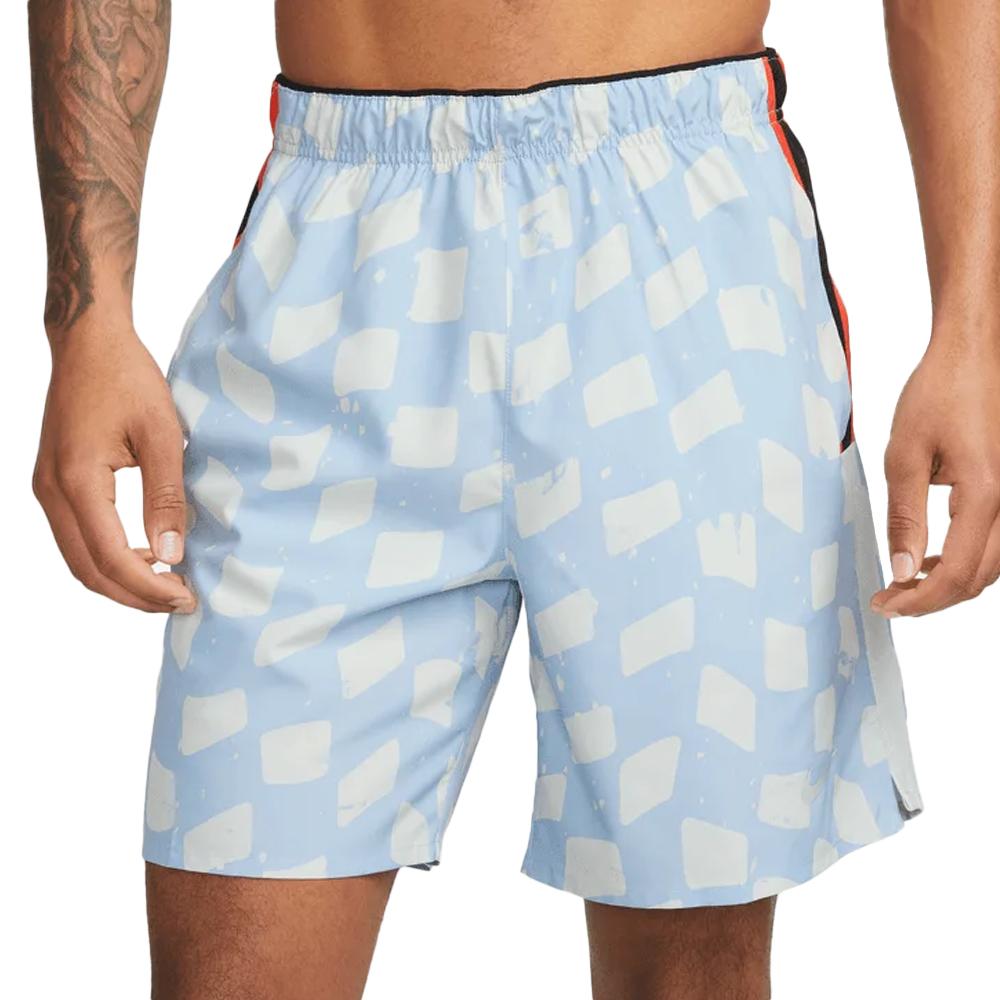 Short de Sport Bleu Homme Nike Challenger 7 pas cher