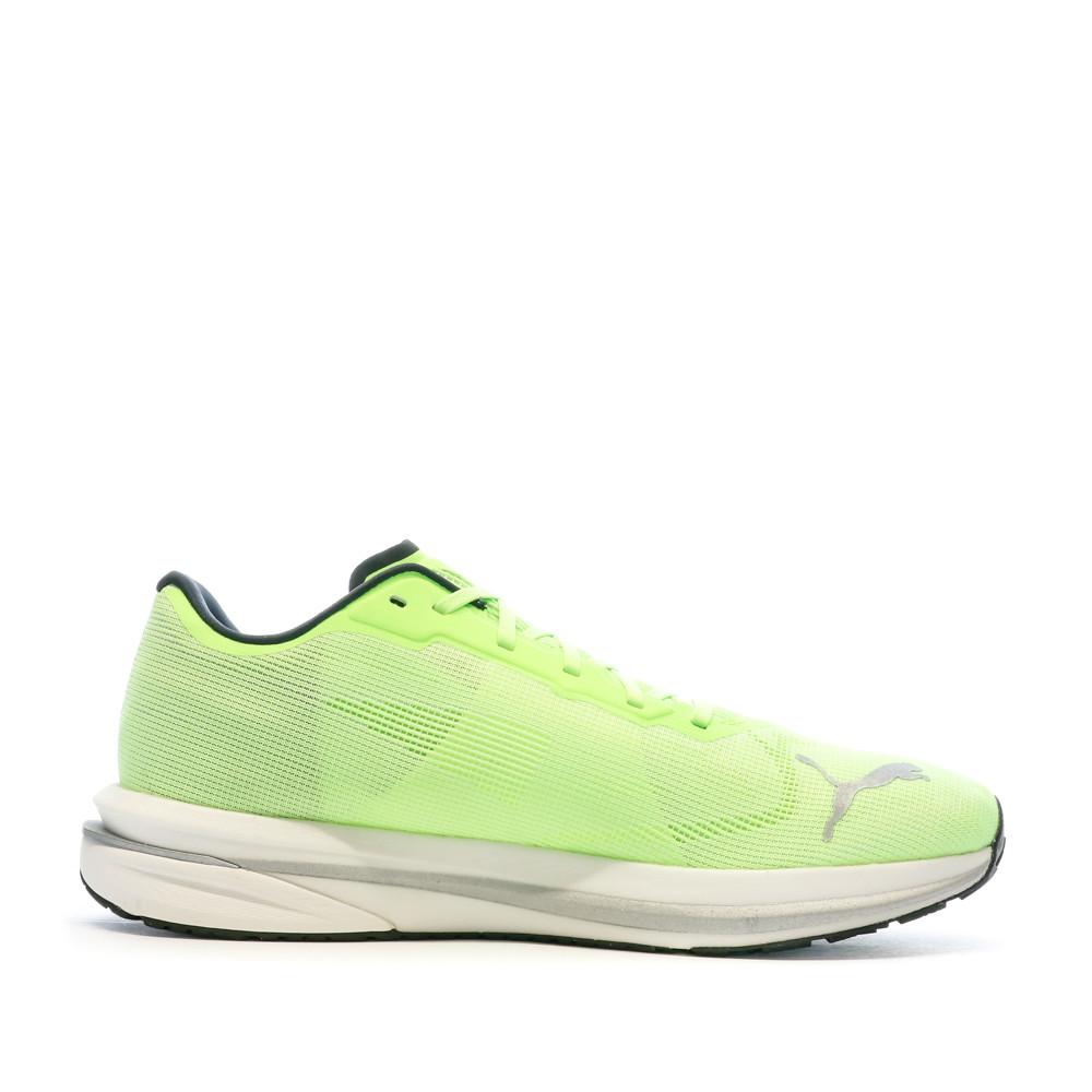 Chaussures de Running Verte Homme Puma Velocity Nitro vue 2