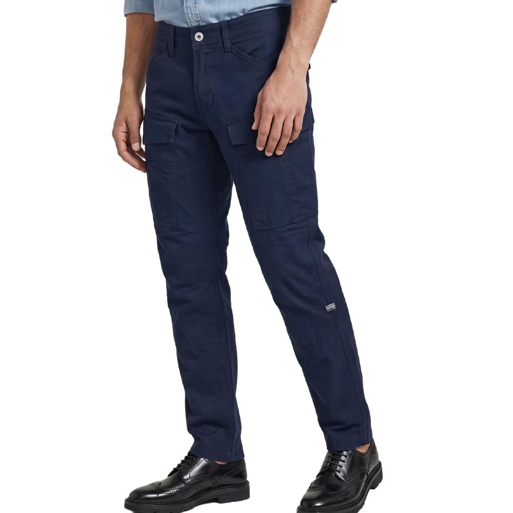 Pantalon fluide Cargo Marine Homme G-Star RAW Regular Tapered pas cher
