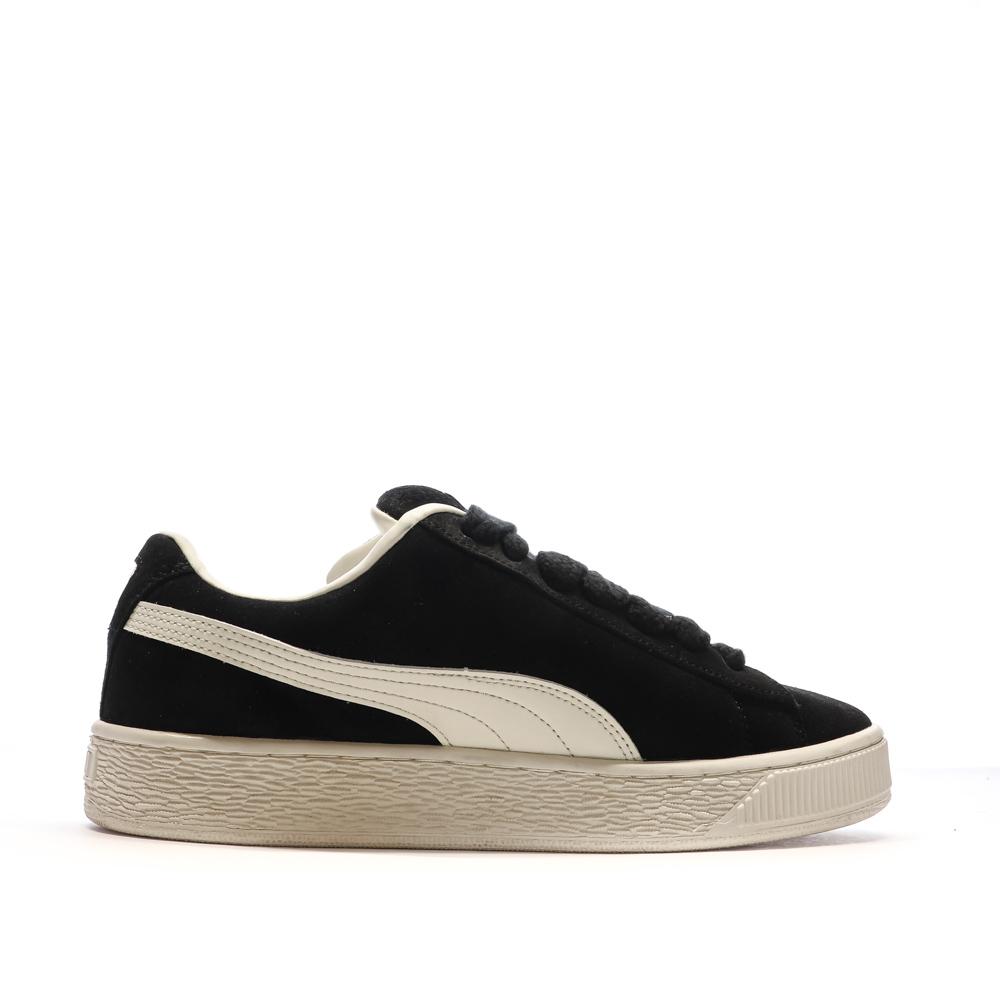 Baskets Noires Homme Puma Suede Xl Pleasures vue 2