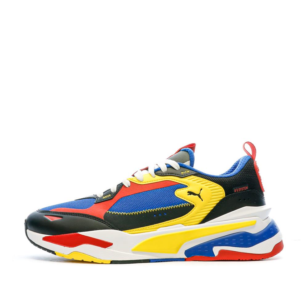 Baskets Rouge/Bleu/Rouge Homme Puma Rs-fast Ms pas cher