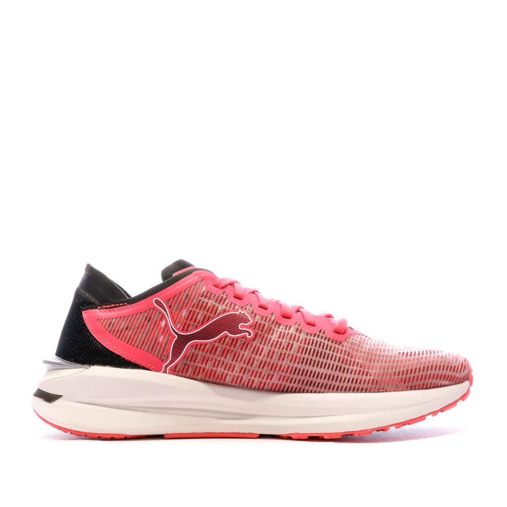 Baskets Roses Femme Puma Electrify Nitro vue 2