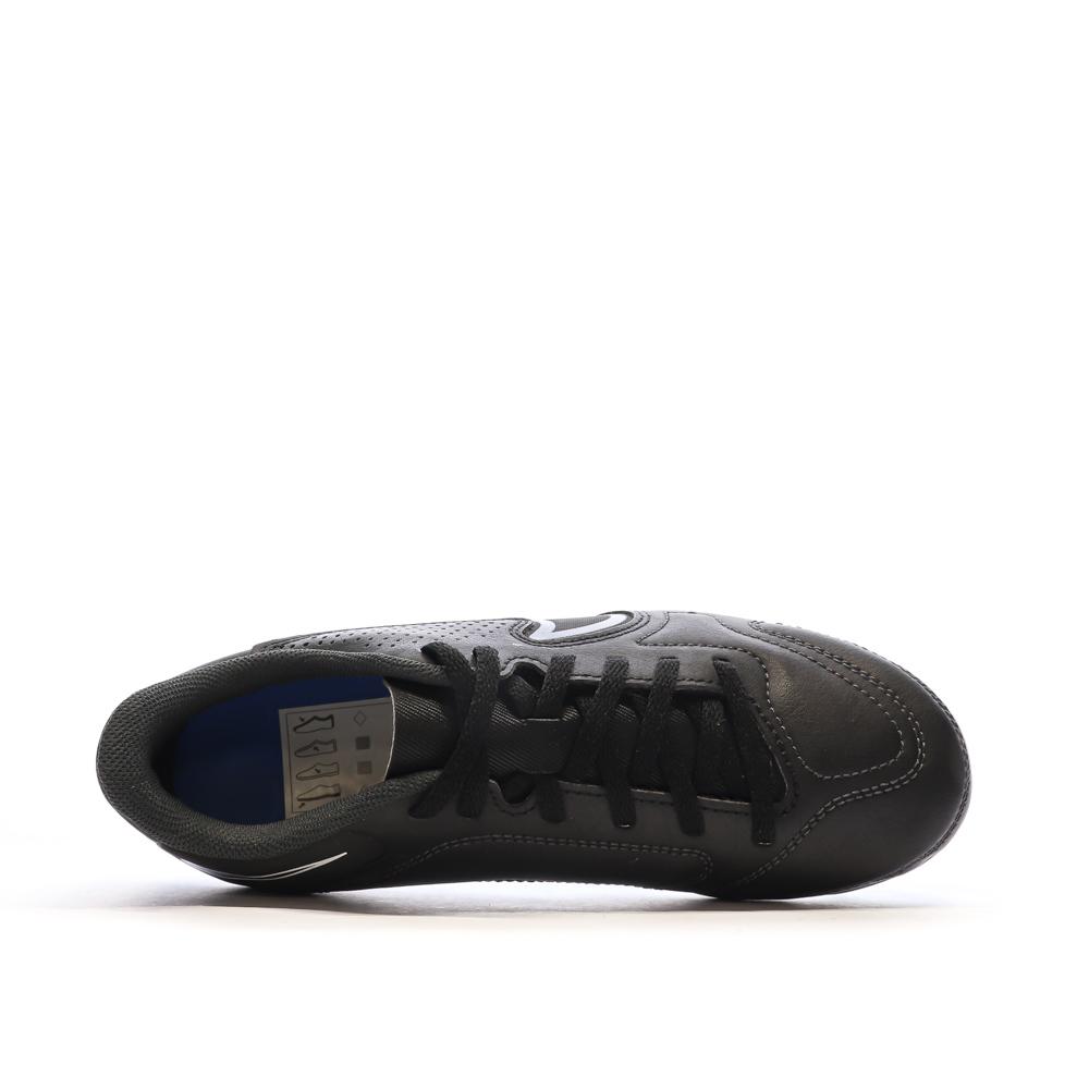 Chaussures de Foot Noires Junior Nike Legend 9 Club FG/MG vue 4