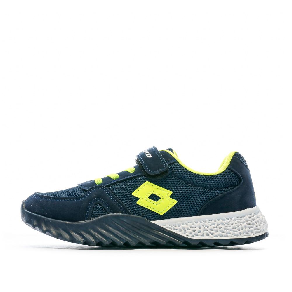 Baskets Marine Garçon Lotto Florence pas cher