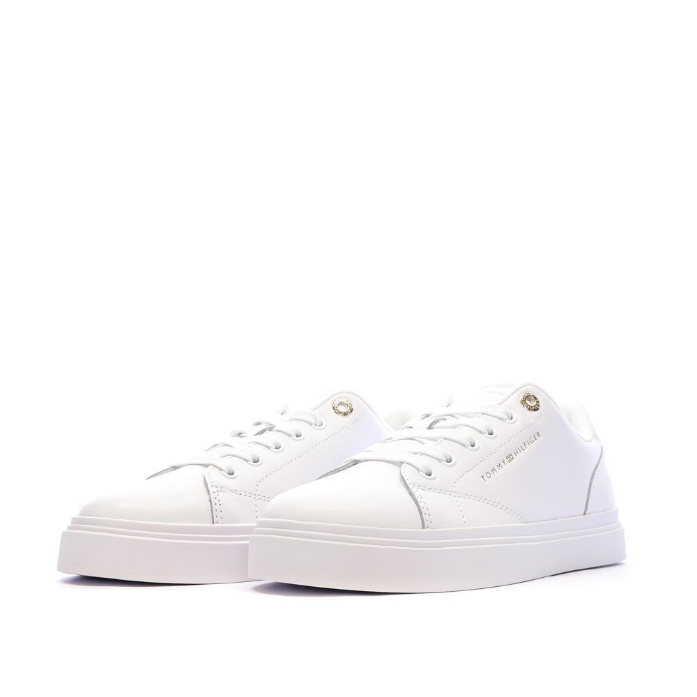 Baskets Blanche Femme Tommy Hilfiger Cupsole vue 6