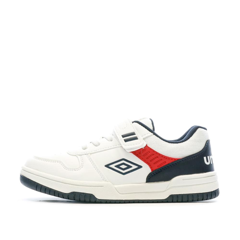 Baskets Blanches Garçon Umbro Ovida pas cher