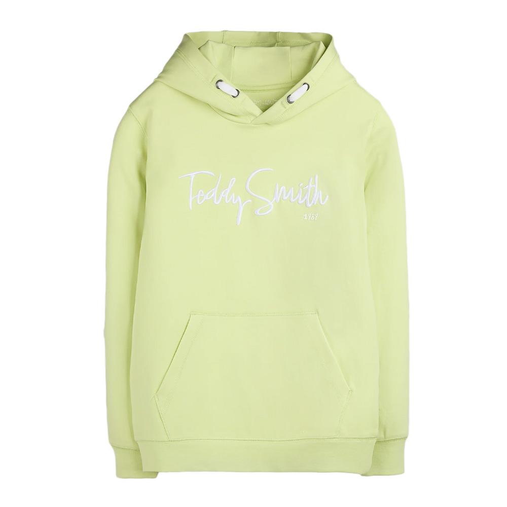 Sweat à Capuche Jaune/Vert Garçon Teddy Smith Evry pas cher
