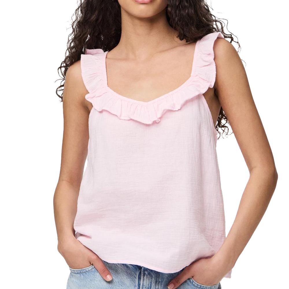 Top Rose Femme Pieces Astina pas cher