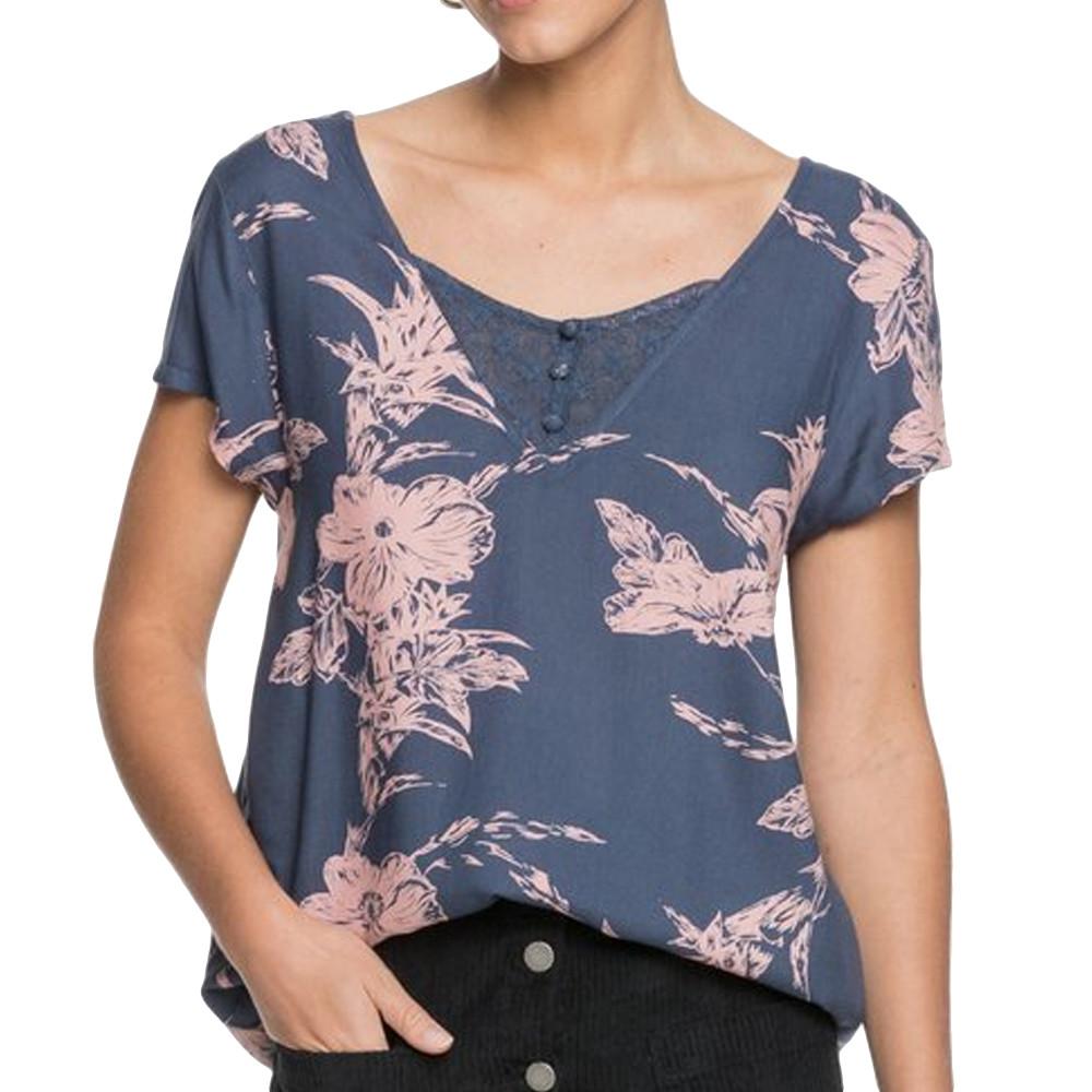 Blouse Marine Femme Roxy Paradise Storie pas cher