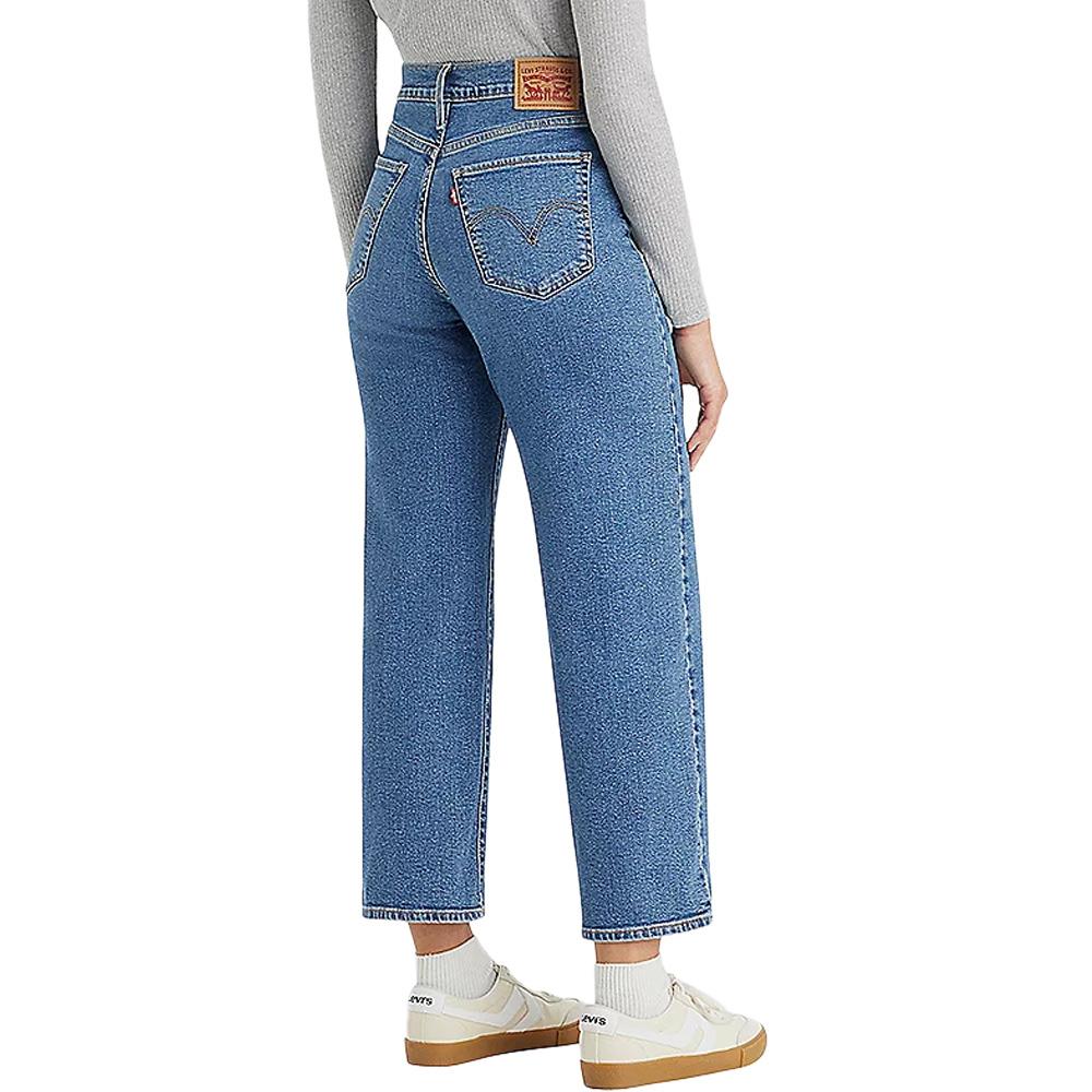 Jean 501 90s Bleu Délavé Femme Levi's A1959 vue 2