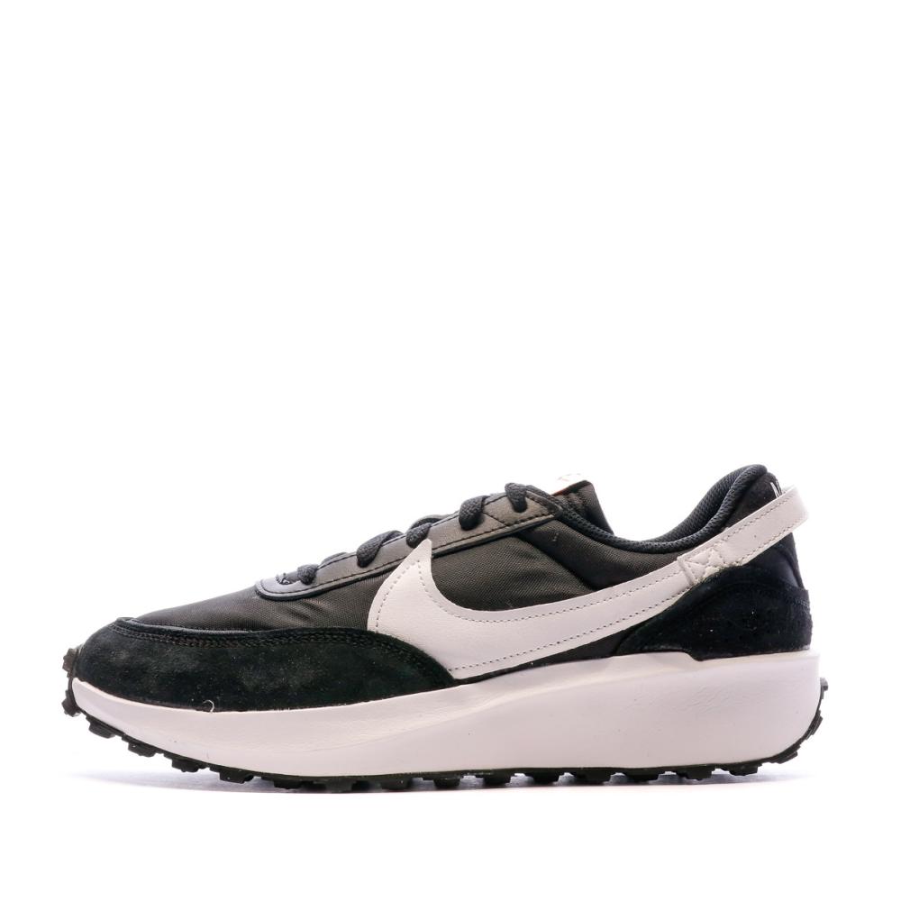 Baskets Noires Homme Nike Waffle Debut pas cher