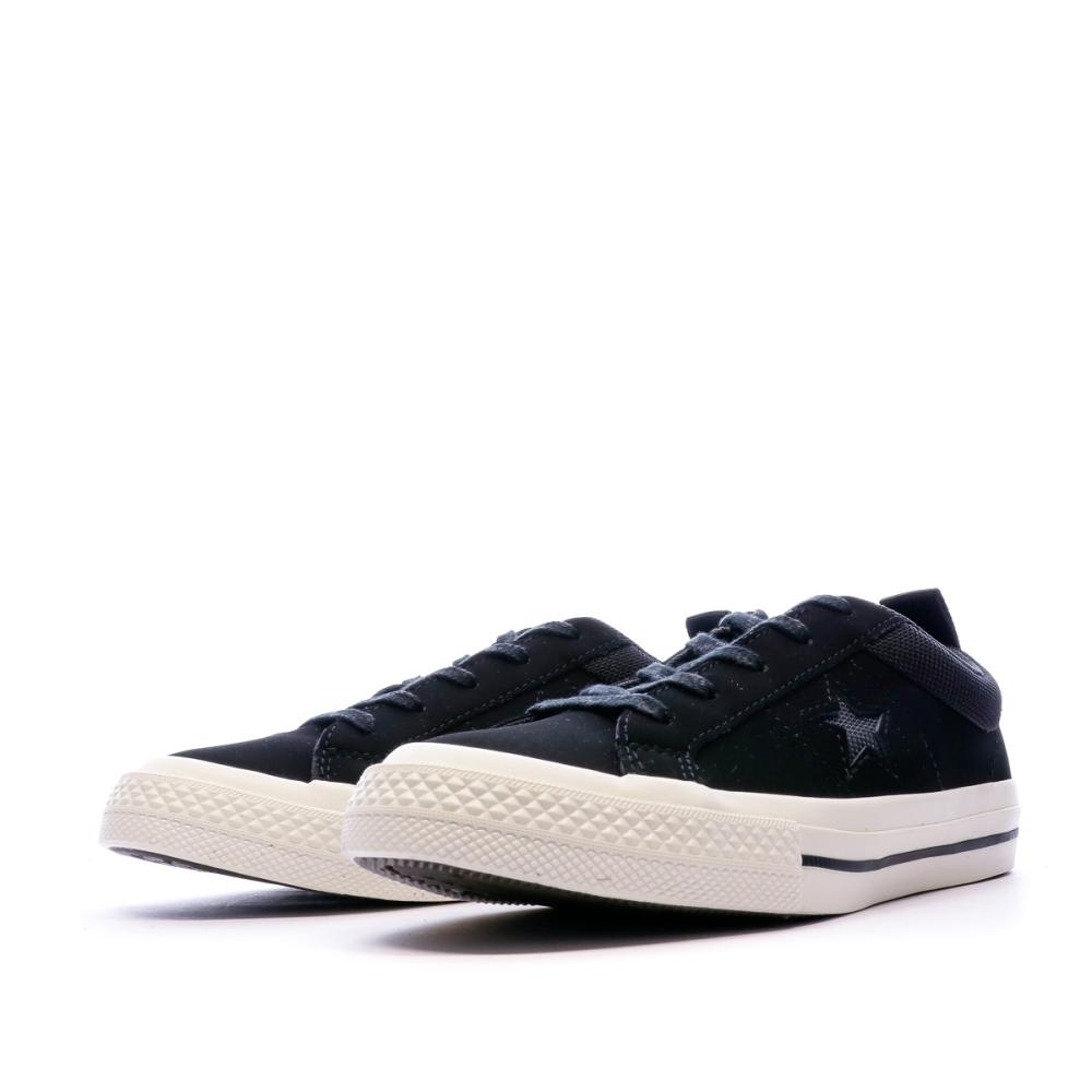 Baskets noires garçon Converse ONE STAR OX vue 6